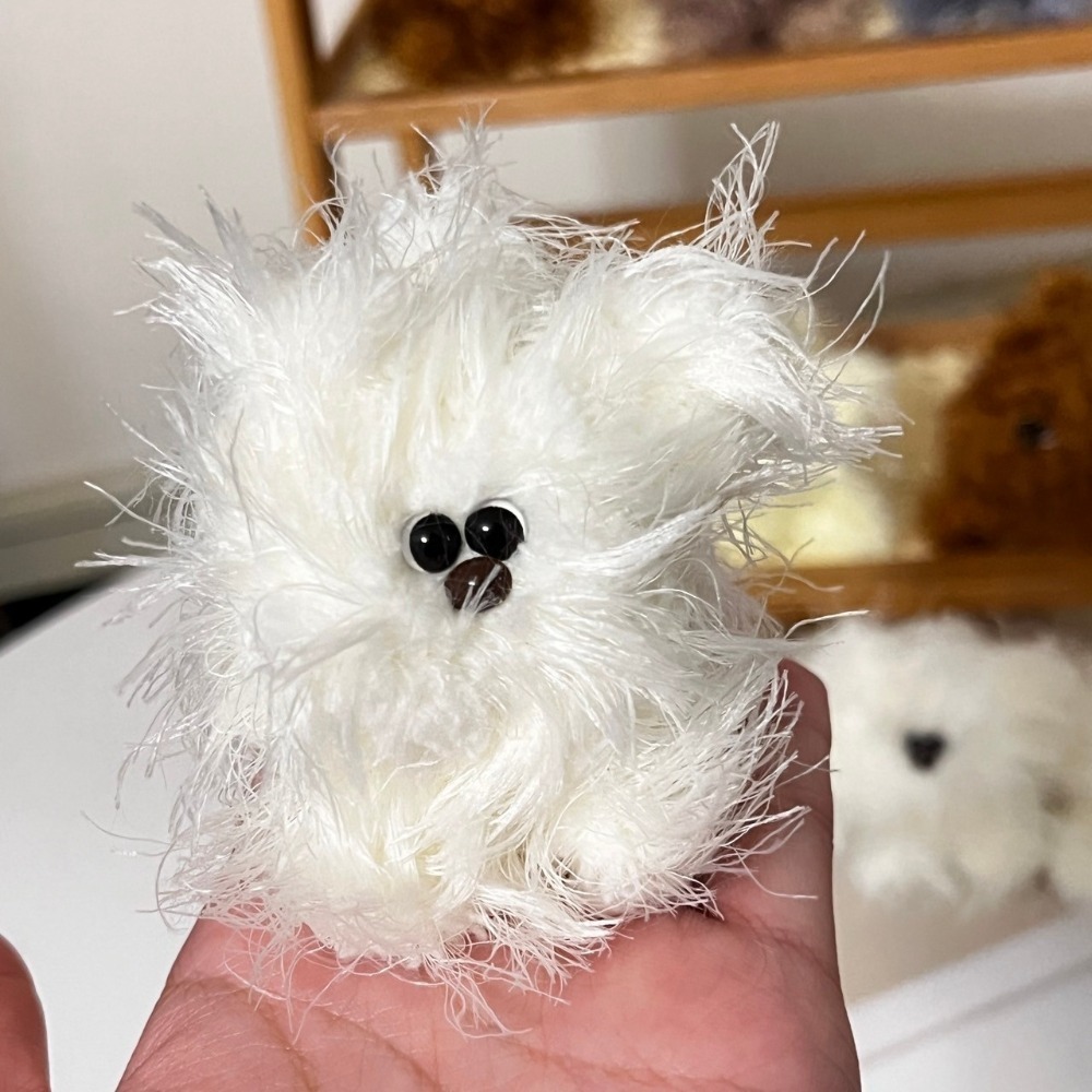 【𝐊𝐢𝐲𝐨𝐧𝐢𝐮扭來扭去︎】馬爾濟斯 長毛款 - 扭扭棒吊飾-規格圖11