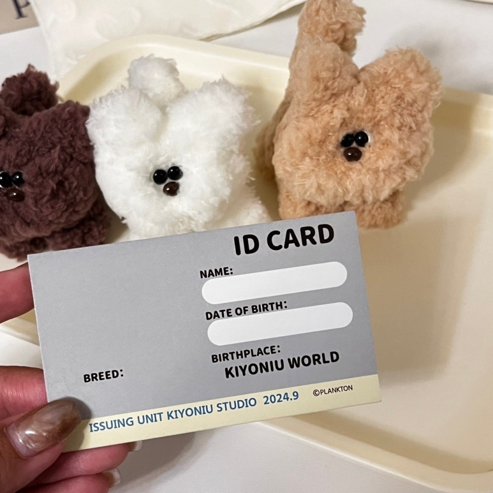 【𝐊𝐢𝐲𝐨𝐧𝐢𝐮扭來扭去︎】 馬爾濟斯 短毛款 - 扭扭棒吊飾-細節圖10