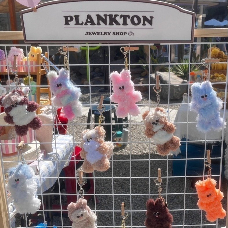 【𝐊𝐢𝐲𝐨𝐧𝐢𝐮扭來扭去︎】短毛兔兔B區 - 扭扭棒吊飾-細節圖3