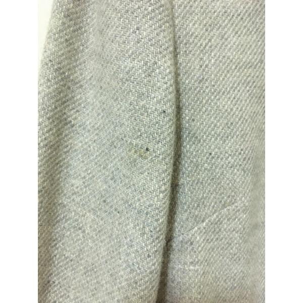 原創草堂灰色100%羊毛西裝外套 有領隱形扣 (衣料產地日本，衣服台灣製造)-細節圖8