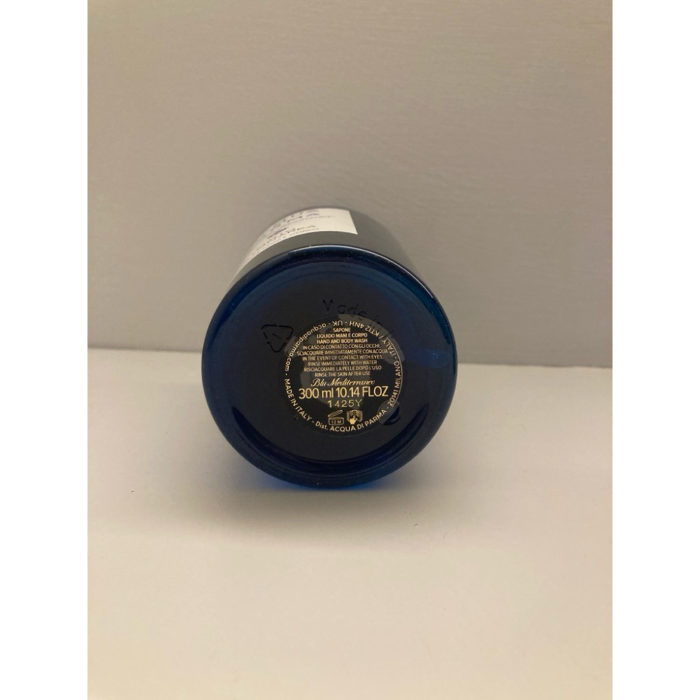 ACQUA DI PARMA 帕爾瑪之水300ml 藍色地中海 帕納里加州桂 西西里青橘 桃金孃加州桂 手部身體潔膚露-細節圖2