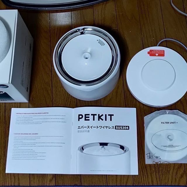 日本直送｜PETKIT 寵物飲水機 Eversweet 6｜不鏽鋼無線款・貓狗通用-細節圖8