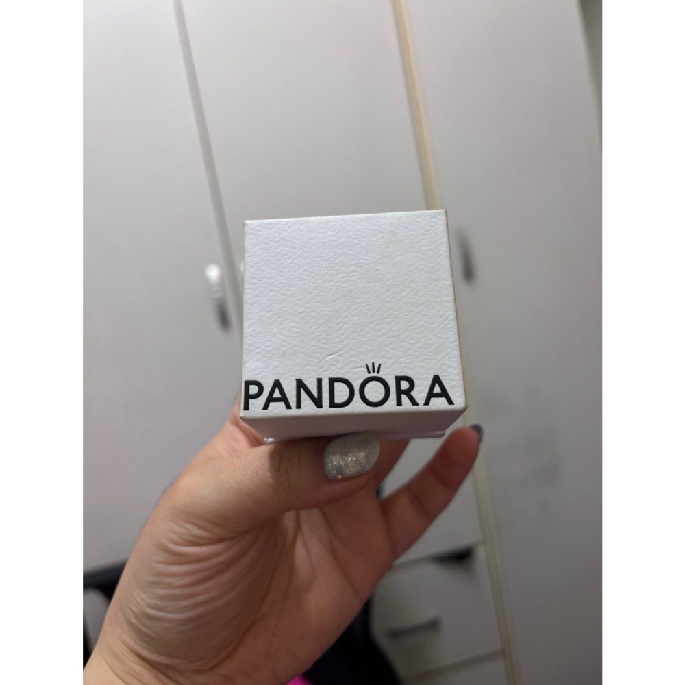Pandora璀璨藍色立體心形寶石戒指-細節圖5