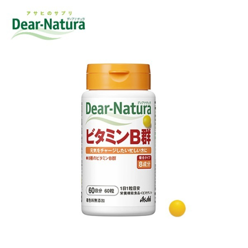 日本 朝日 Asahi Dear Natura B群 60天份 / 60粒