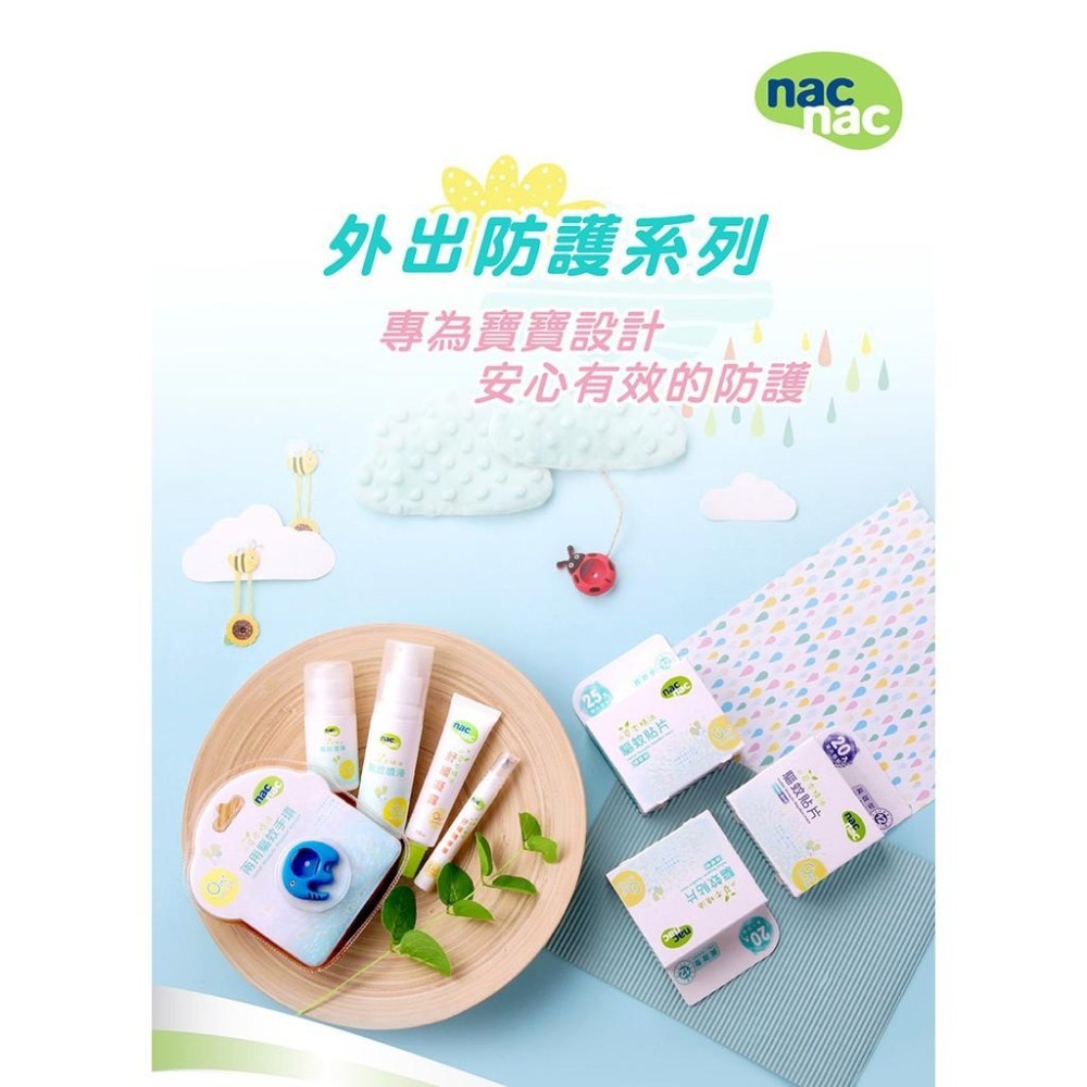 nac nac 草本精油驅蚊貼片檸檬胺/薰衣草/草本精油驅蚊噴液/草本精油舒緩精華筆-細節圖4