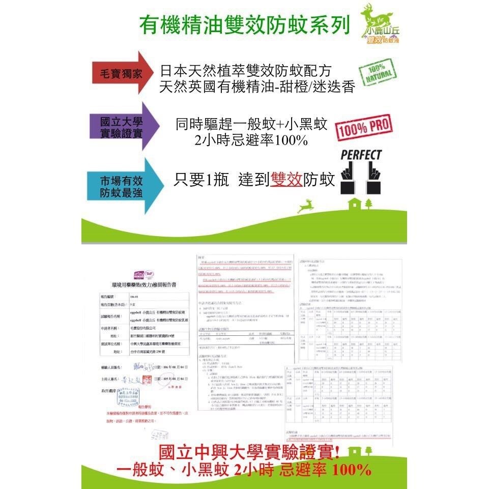小鹿山丘 有機精油雙效防蚊液/甜橙120g/迷迭香120g/防蚊貼片12枚/防蚊乳液60g/舒緩凝露15G-細節圖8