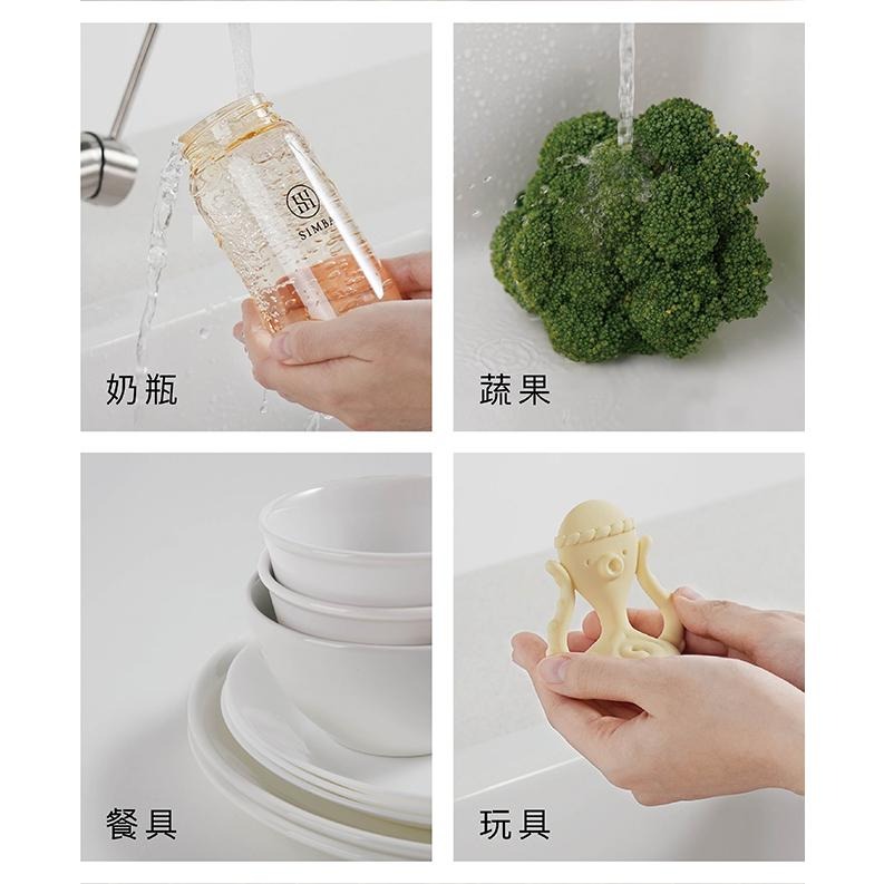 小獅王辛巴 添加稀珍麥蘆卡蜂蜜 高分解酵素奶瓶清潔劑(噴霧瓶120ml/800ml/1+1組合包)-細節圖4