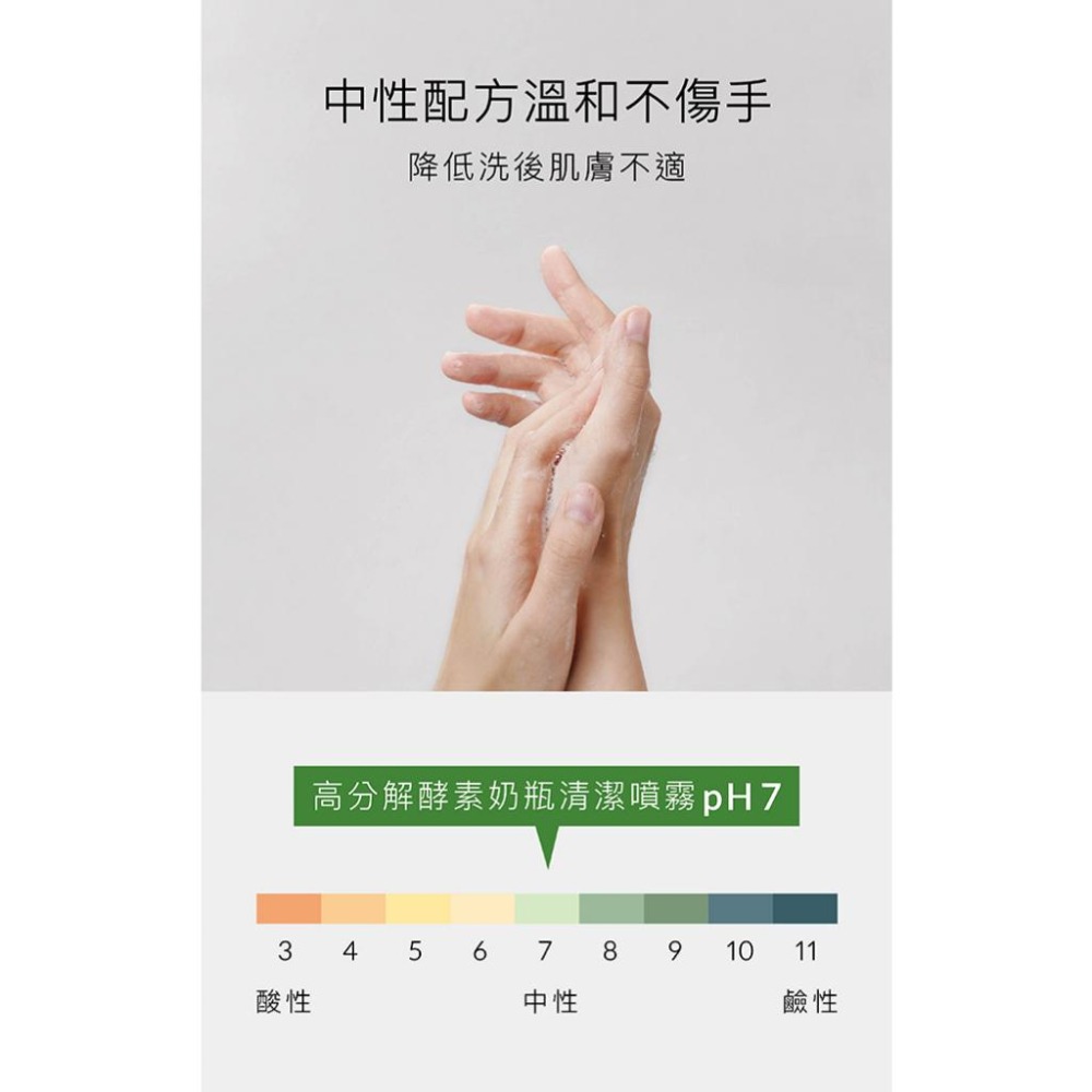 小獅王辛巴 中性配方溫和不傷手 高分解酵素奶瓶清潔噴霧120ml/1入裝-細節圖5