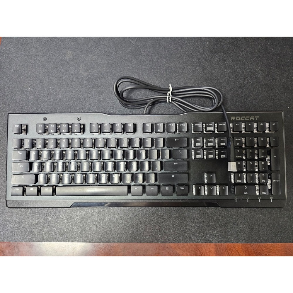 (非新品) 德國冰豹 ROCCAT Vulcan 80 機械式鍵盤茶軸英文藍光(108鍵)-細節圖4