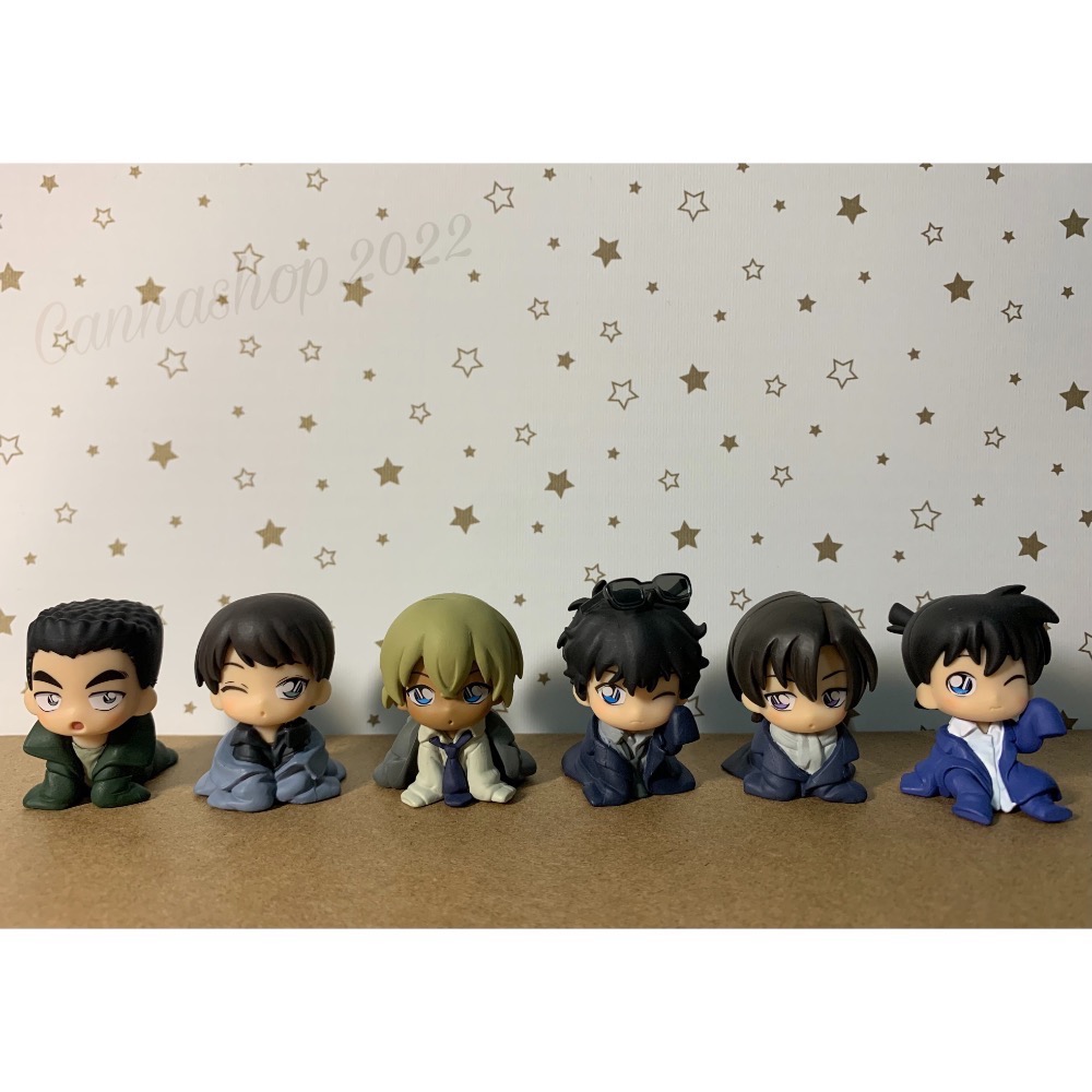 全新正版現貨❀ 名偵探柯南縮小戰隊8 工藤新一 降谷零 松田陣平 諸伏景光 萩原研二 伊達航 萬聖節的新娘警校五人組扭蛋-細節圖2