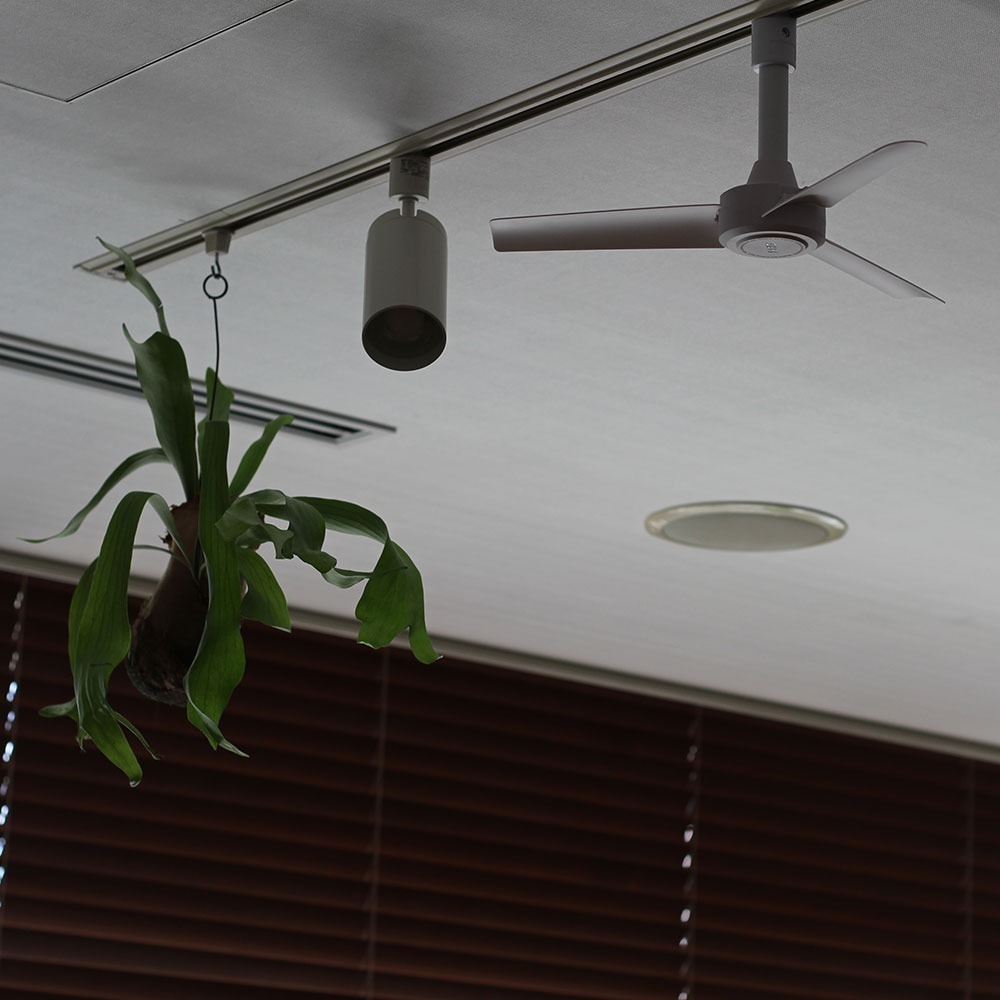 日本 003389 DUCT RAIL FAN DC basic 40 軌道燈循環風扇 基本款 直徑40cm-細節圖2