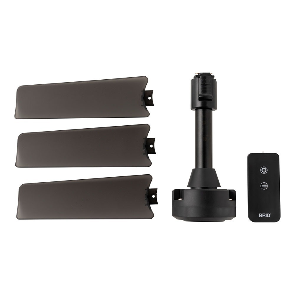 日本 003389 DUCT RAIL FAN DC basic 40 軌道燈循環風扇 基本款 直徑40cm-細節圖3