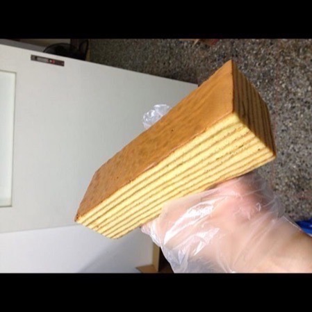 《餅乾先生》千層蛋糕，冰冰涼涼，風味爽口又不甜，蛋奶素，便宜好吃又漂亮!當彌月也可以喔!-細節圖3