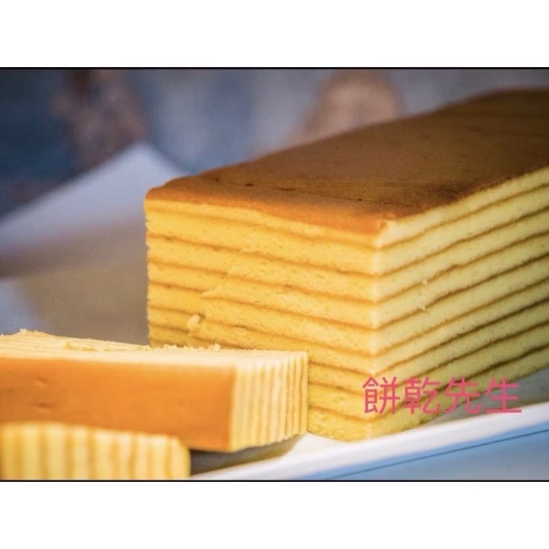 《餅乾先生》千層蛋糕，冰冰涼涼，風味爽口又不甜，蛋奶素，便宜好吃又漂亮!當彌月也可以喔!-規格圖5