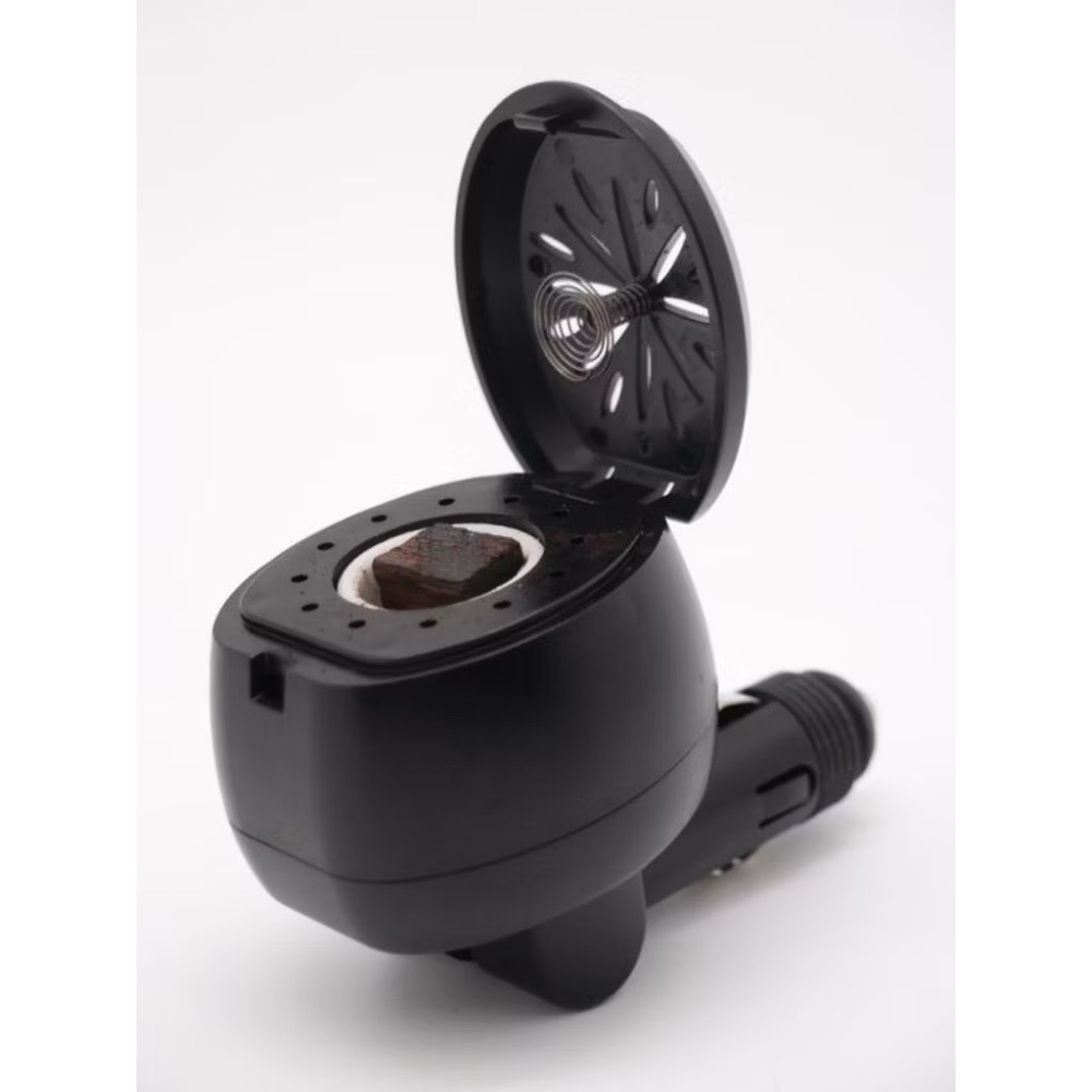 [非常日本]神奇車用燻香器電子香爐，淨化空間磁場，100%天然，汽車內水沉木芳香劑，室內芳香，品質安全，台灣製造外銷全球-規格圖3