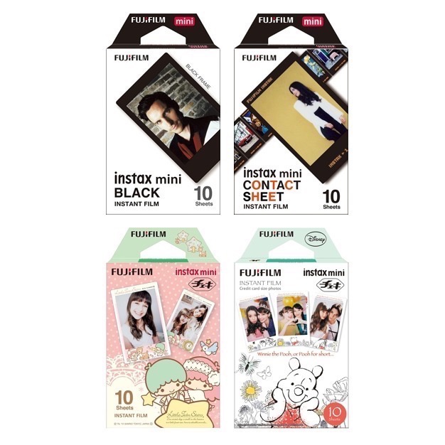 【現貨】富士  拍立得底片 造型底片 色彩系列底片 Mini系列底片 (10張/盒) 懷舊、復古、卡通人物、薰衣草-細節圖2