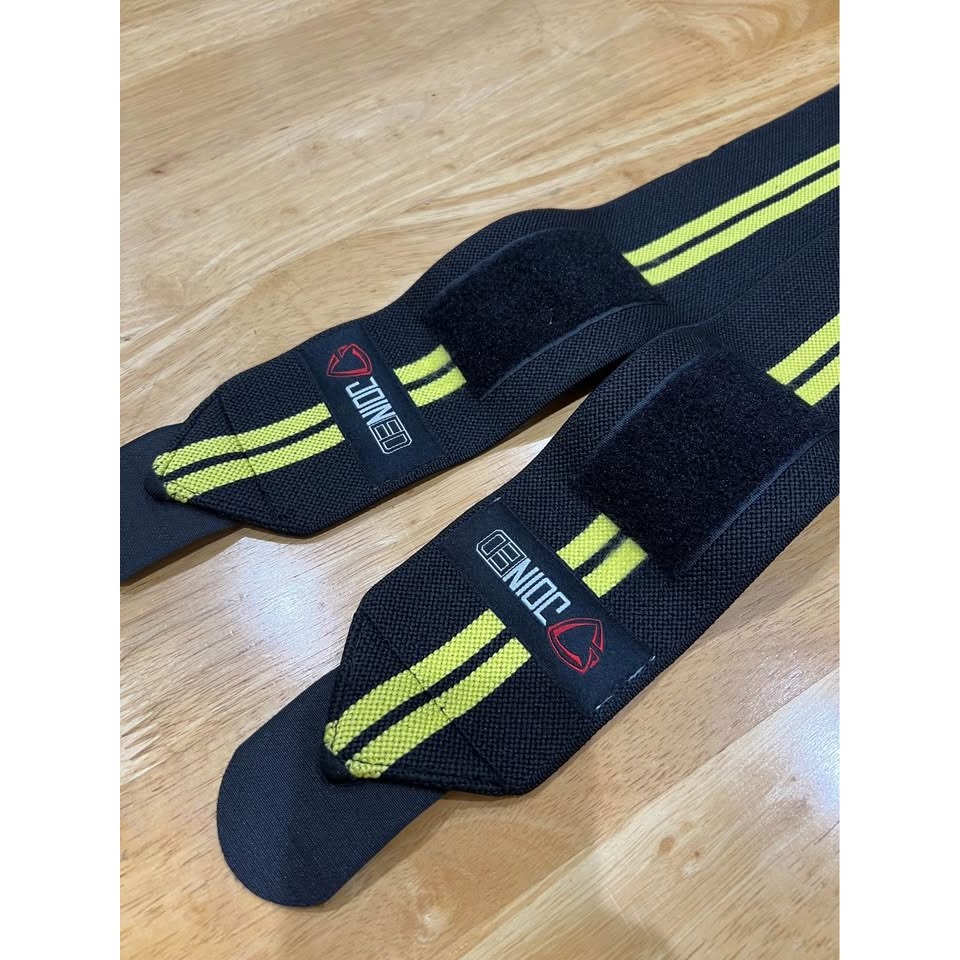 TEAMJOINED 健身護腕 - 輕量級(黃）-細節圖2