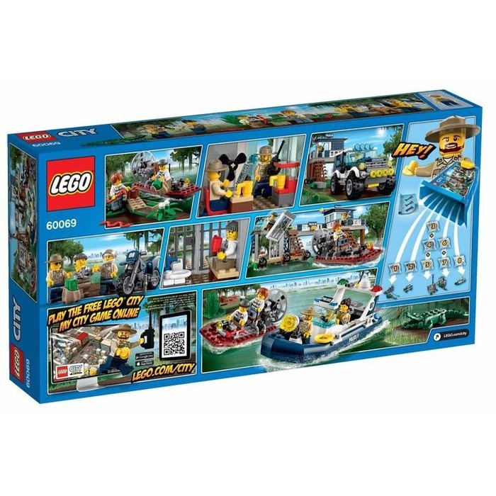 樂高積木LEGO《 LT60069 》2015 年 CITY 城市系列 - 沼澤警察局-細節圖2