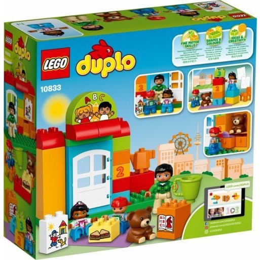 樂高積木LEGO得寶 DUPLO Town系列 LT10833 幼稚園-細節圖2