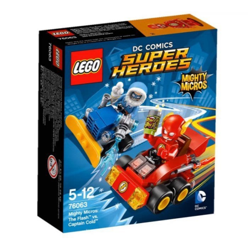 LEGO 76063 閃電俠 vs 冷凍隊長 超級英雄 super heros dc 正義聯盟 樂高