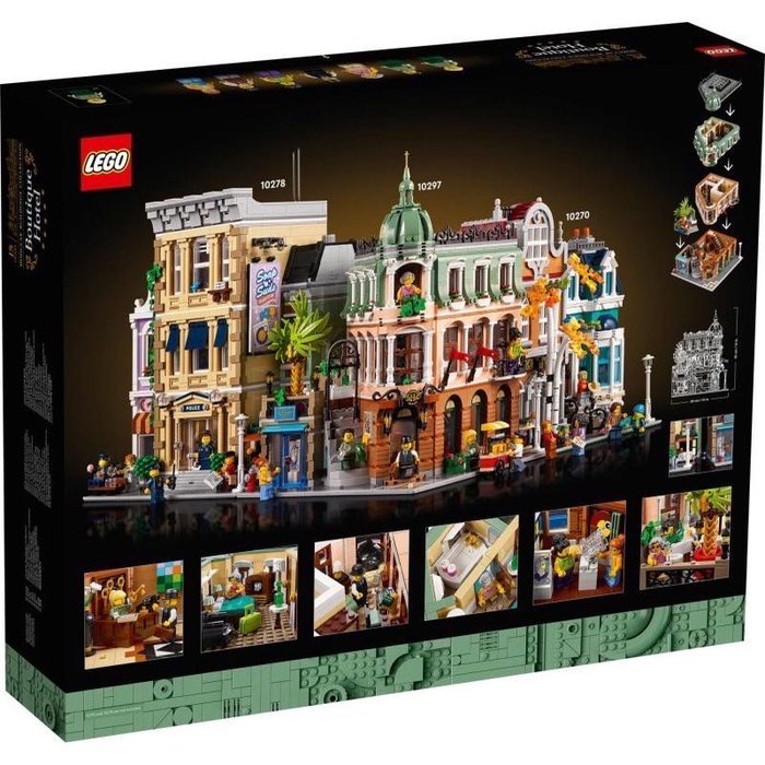 LEGO 10297 Creator系列 精品酒店 Boutique Hotel-細節圖2