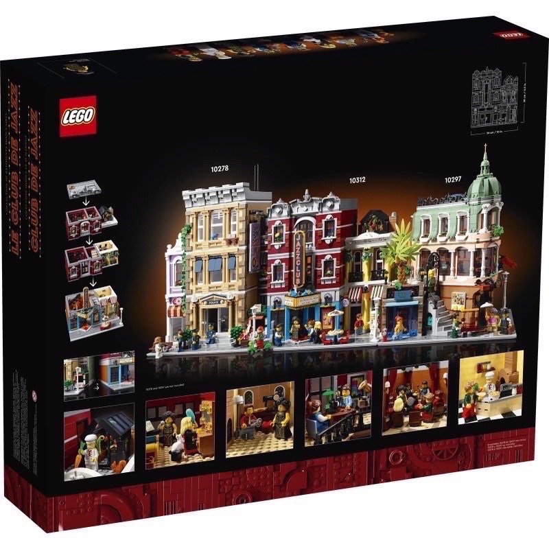 LEGO 樂高 ICONS 10312 爵士樂俱樂部 比薩店 Jazz Club-細節圖2