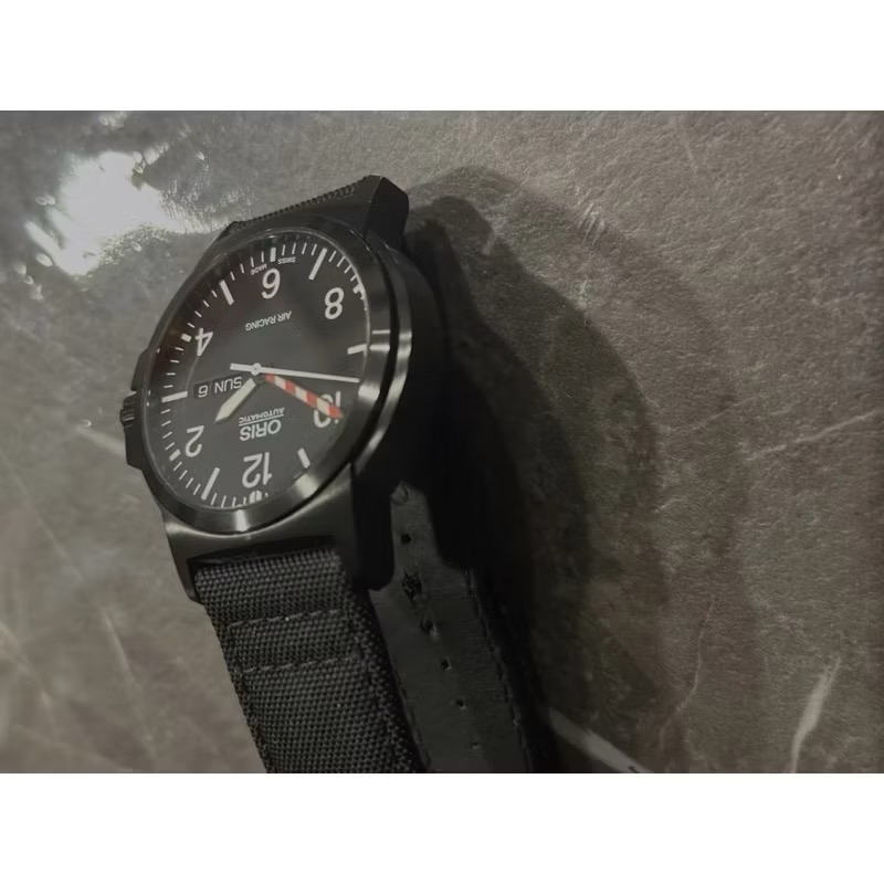 Oris飛行錶（全球限量1000隻）戴過沒幾次，使用正常，二手-細節圖2