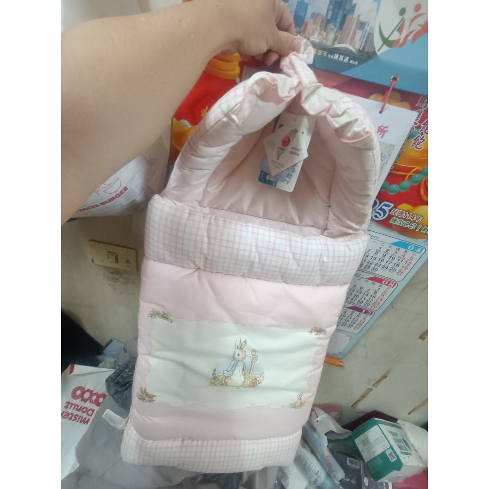 奇哥－－－彼得兔粉彩小抱被-細節圖2