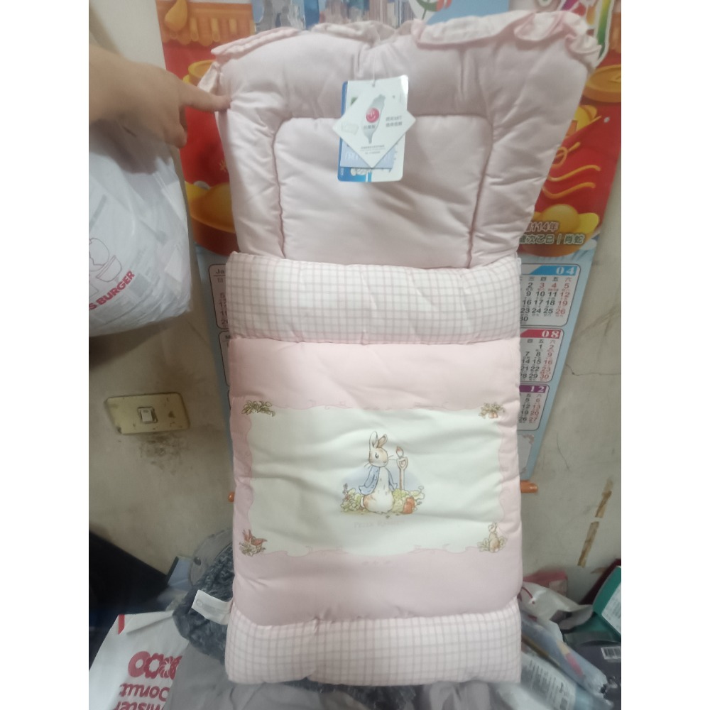 奇哥－－－彼得兔粉彩小抱被-細節圖3