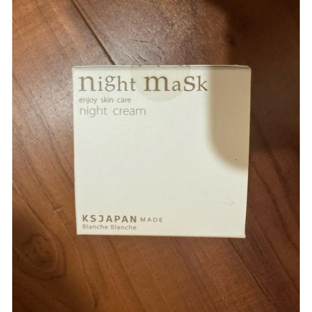 在台現貨免等 日本原裝 光伸真珠 Blanche Blanche Night Mask 晚霜/晚上面膜-細節圖3