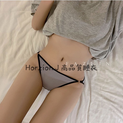 【在台現貨24H私密發】法式情調小心機內褲 丁字褲女生內褲內褲三角褲角色扮演情趣睡衣睡裙夜店情人節(D005)-細節圖4