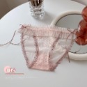 性感薄紗甜美內褲約會必穿 三角褲丁字褲女生內褲角色扮演情趣睡衣睡裙夜店情人節(D-022)-規格圖9