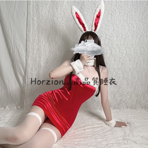 【在台現貨24H私密發】聖誕女郎角色扮演套裝 聖誕節禮物戰鬥服角色扮演情趣睡衣睡裙夜店情人節(A035)-細節圖2