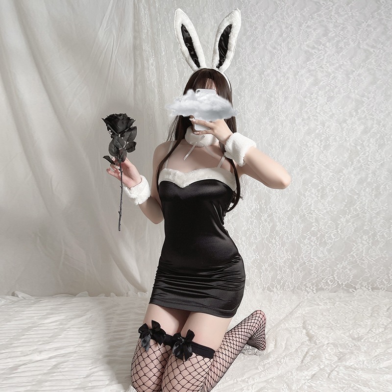 【在台現貨24H私密發】聖誕女郎角色扮演套裝 聖誕節禮物戰鬥服角色扮演情趣睡衣睡裙夜店情人節(A035)-細節圖8