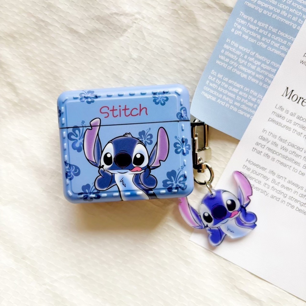 【JE買2送1】造型AirPods保護套 維尼 史迪奇 三眼怪 適用1/2代 Pro 3代-細節圖6