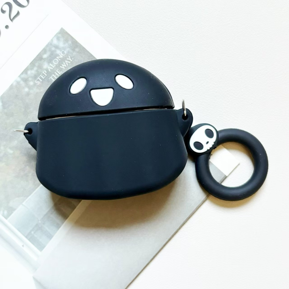 【JE買2送1】造型AirPods保護套 米奇 幽靈 鯊魚 適用1/2代 Pro 3代-細節圖3