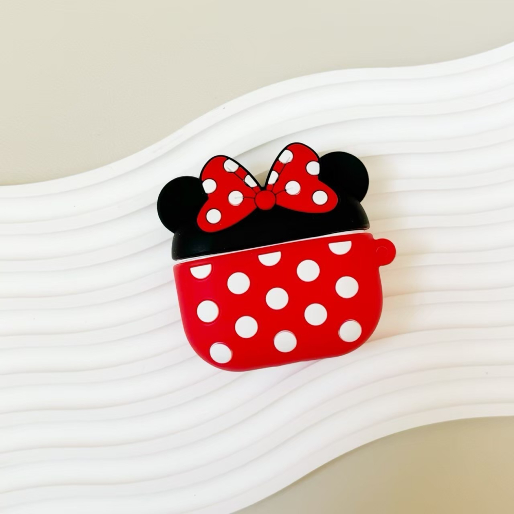 【JE買2送1】造型AirPods保護套 米奇 幽靈 鯊魚 適用1/2代 Pro 3代-細節圖5