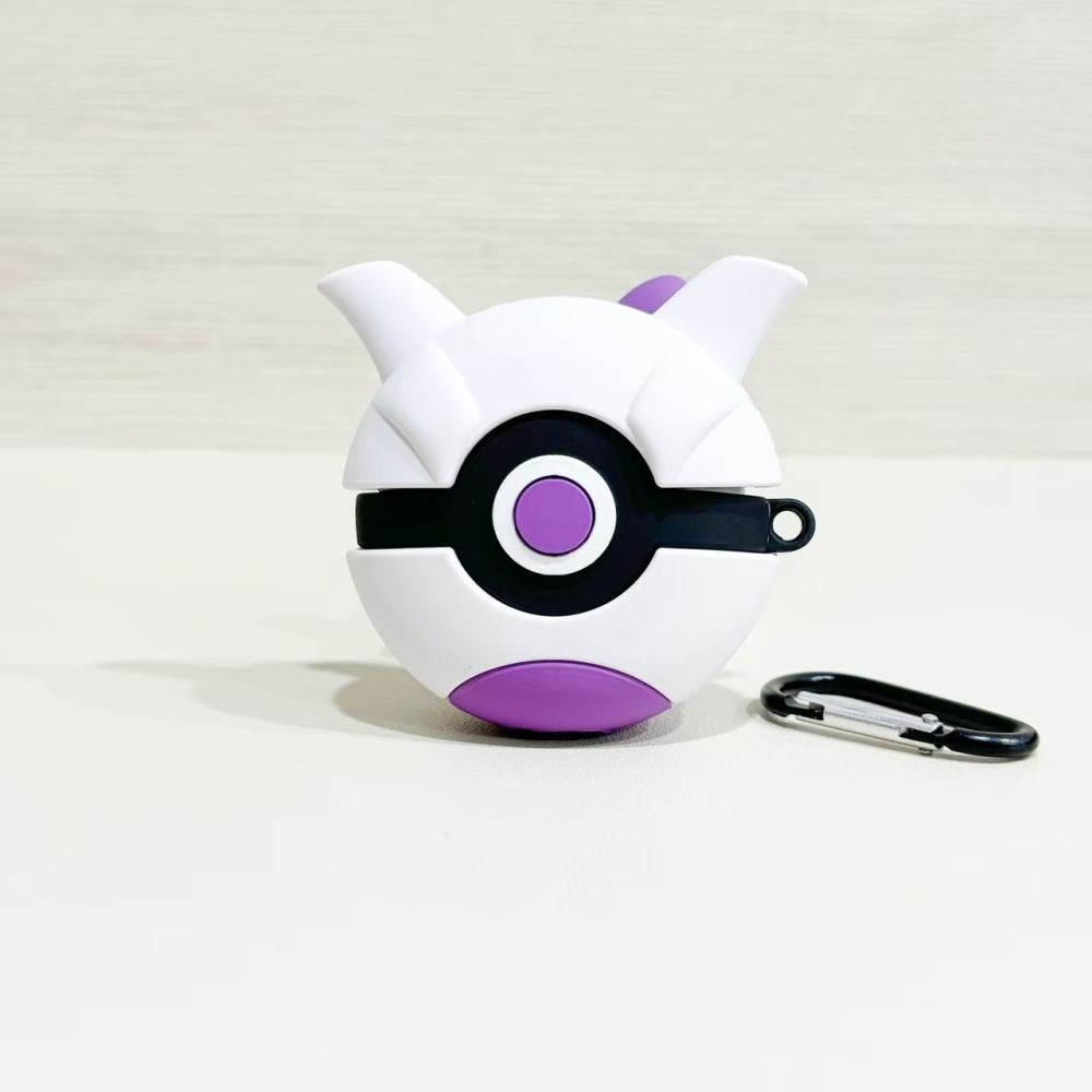 【JE買2送1】造型AirPods保護套 皮卡丘 波克比 喵喵 適用1/2代 Pro 3代-細節圖3