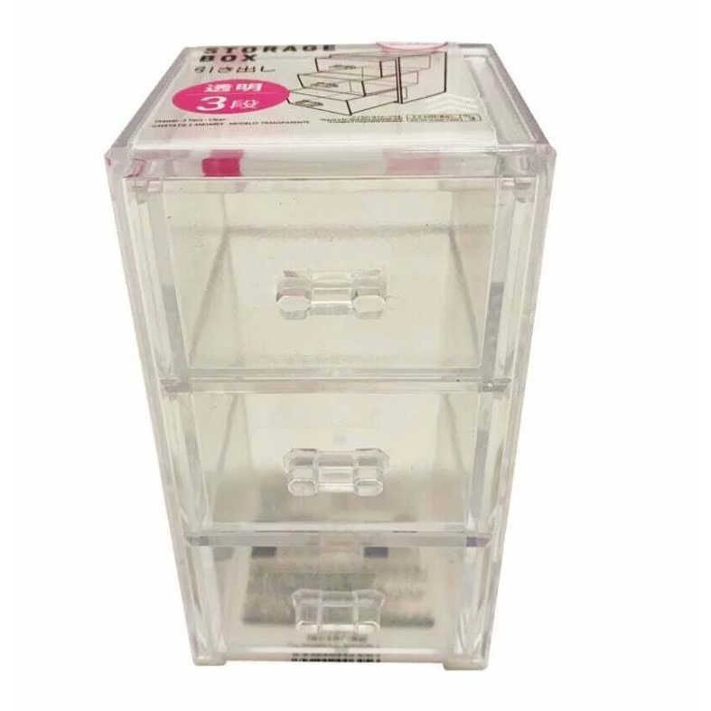 ⭐️ DAISO大創 ⭐️透明收納盒/抽屜式收納盒⭐️預購-規格圖1