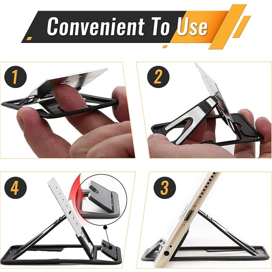 極致纖薄·卡片式 手機架·鋁合金·超薄設計攜帶方便-細節圖7