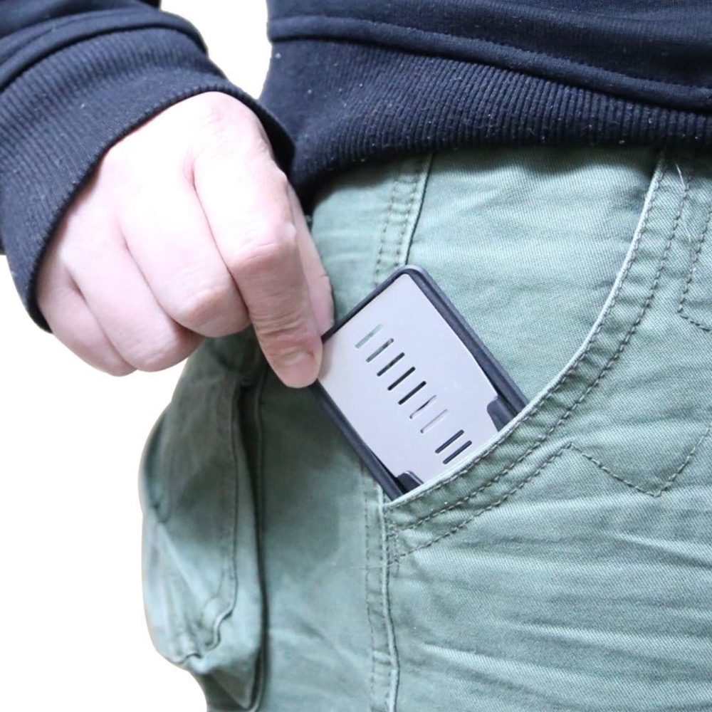 極致纖薄·卡片式 手機架·鋁合金·超薄設計攜帶方便-細節圖8