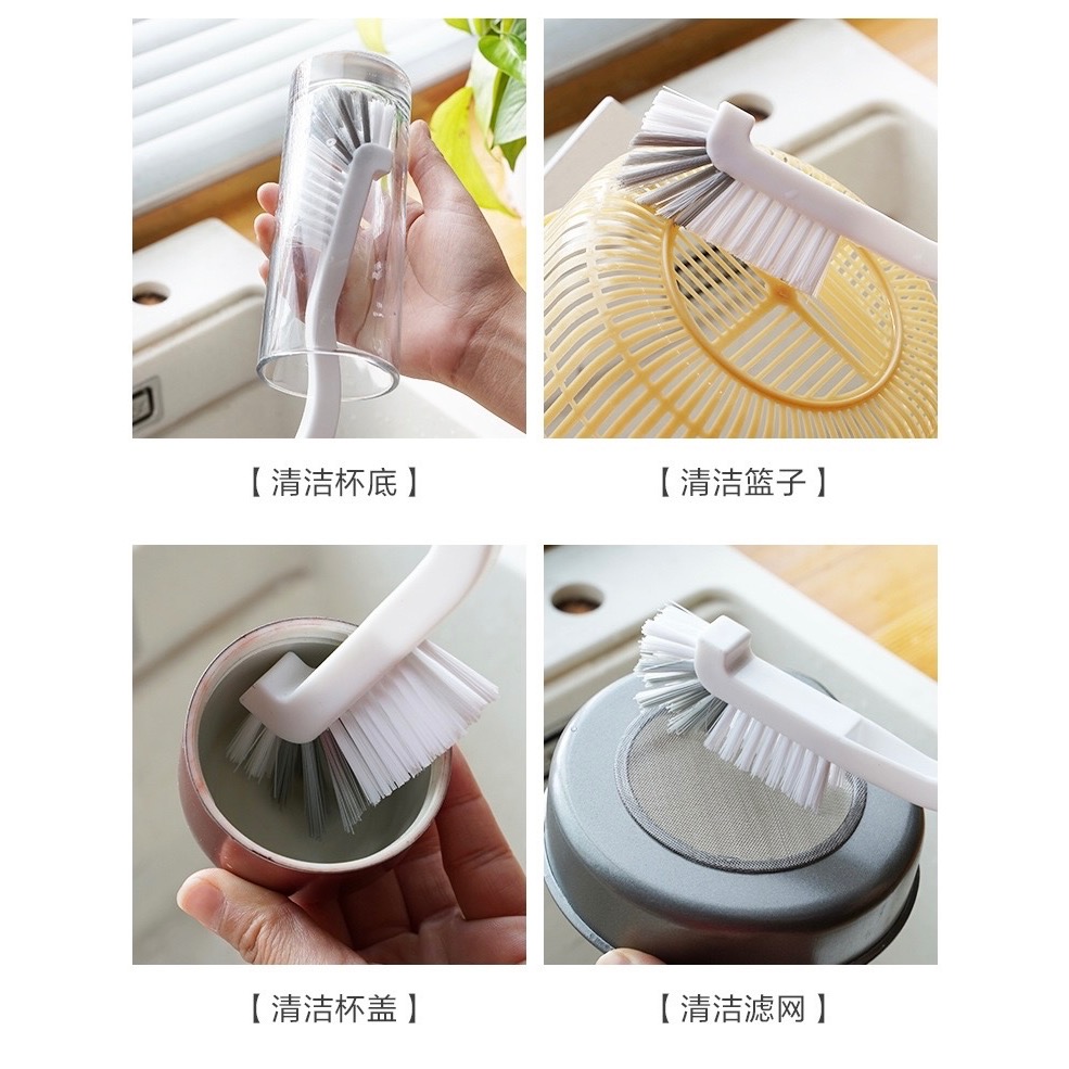 日式 萬用刷 清潔刷 杯刷 死角清潔刷 硬毛刷 角落刷-細節圖9