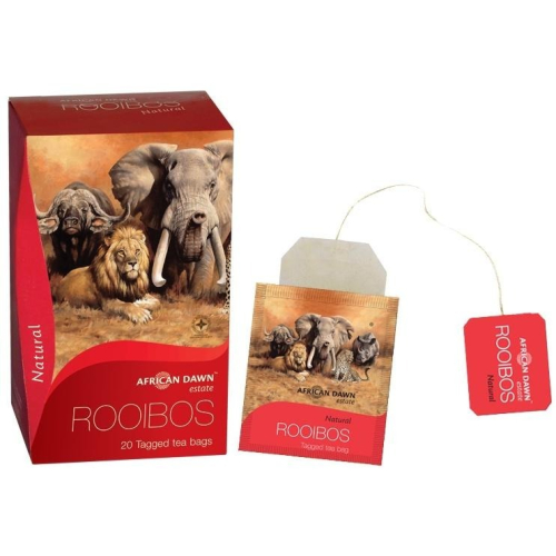非洲晨曦African Dawn 盒裝茶 獨立小包裝 南非晨曦 南非國寶茶 Rooibos tea 40