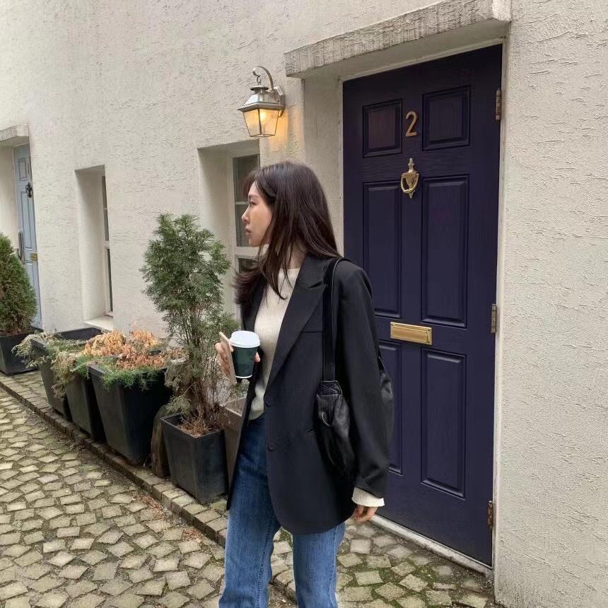 (現貨) 正韓🇰🇷 bucks&leather 斜跨餃子包 設計師品牌 羊皮  側肩背包-細節圖4