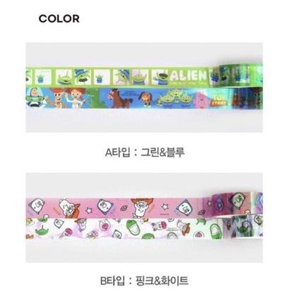 (現貨) 韓國 大創 玩具總動員 紙膠帶 皮克斯 巴斯 胡迪 抱抱龍 韓國代購-細節圖2