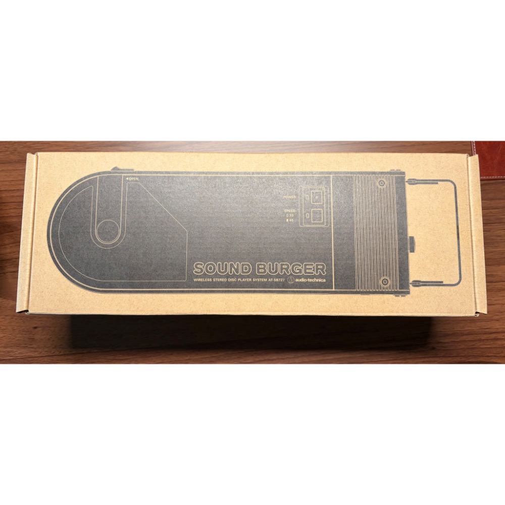 audio-technica sound burger 鐵三角 黑膠漢堡機-細節圖2