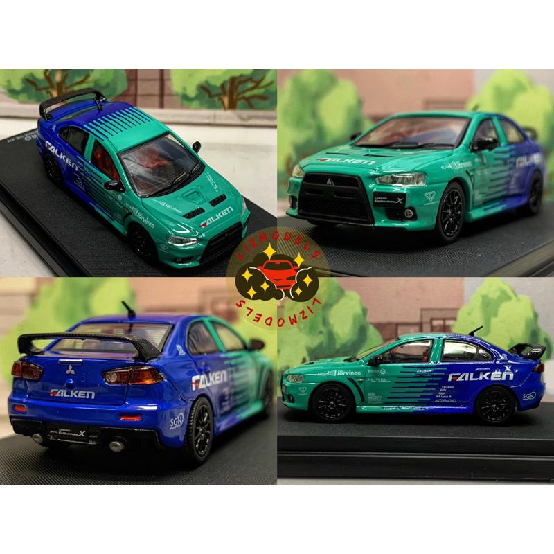 🔅里氏模型車 TM 1/64 Mitsubishi Lancer Evolution 三菱 EVO X HkS 頭文字D-細節圖2