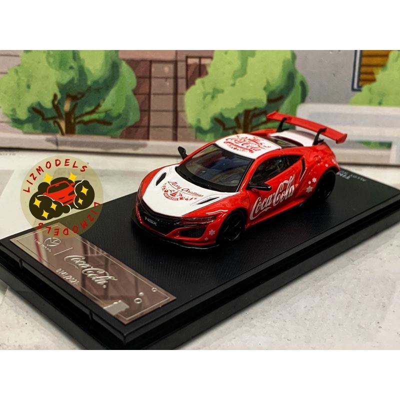 🔅里氏模型車 POP RACE TM 1/64 保時捷 NISSAN GTR 聖誕節 特別版 高尾翼 可口可樂 模型車-細節圖2