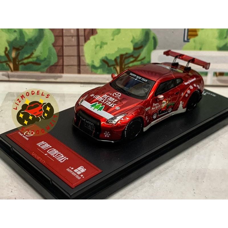 🔅里氏模型車 POP RACE TM 1/64 保時捷 NISSAN GTR 聖誕節 特別版 高尾翼 可口可樂 模型車-細節圖4