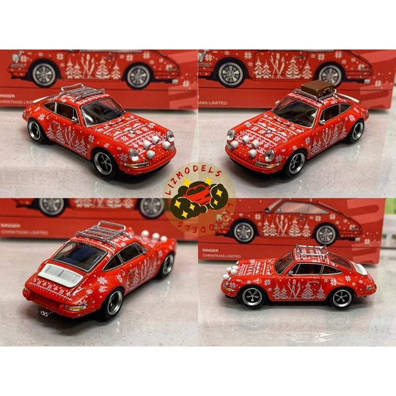 🔅里氏模型車 POP RACE TM 1/64 保時捷 NISSAN GTR 聖誕節 特別版 高尾翼 可口可樂 模型車-細節圖6